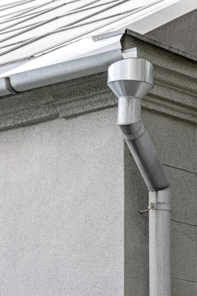 Galvanized Gutter Installation in Beloit