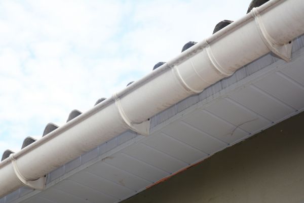 Plastic Gutter Installation in Beloit