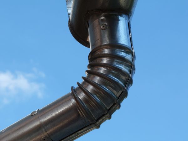 Metal Downspout Installation in Beloit