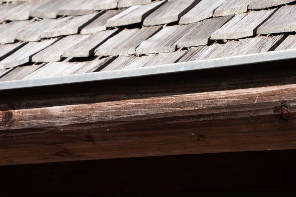 Wood Rain Gutter Installation in Beloit